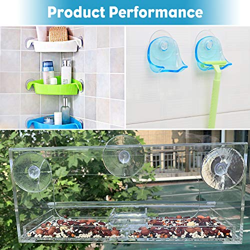 Pawfly 10 Pack 1.2-Inch Suction Cups for Home & Kitchen