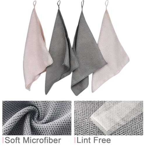 6-Pack Microfiber Barista Towels for Espresso Machines 12"x12"