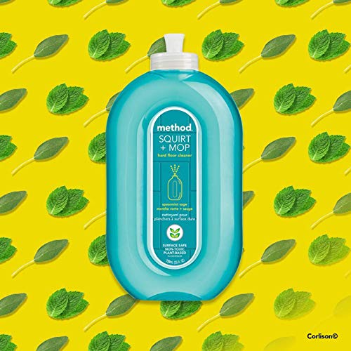 Method Hardwood Floor Cleaner - Spearmint Sage, 25 Fl Oz, Pack of 1