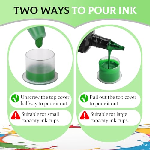 ATOMUS Green Tattoo Ink 1oz Natural Plant Pigment for Lining and Shading