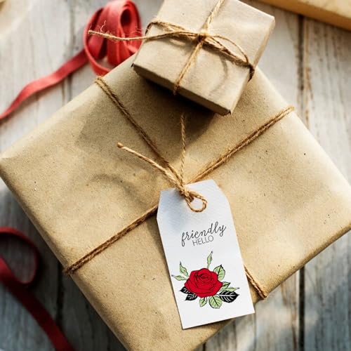 Valentine's Day Rose Clear Stamps for Card Making & DIY Crafts
