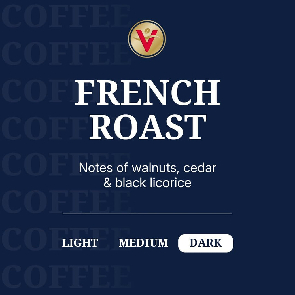 Victor Allen's Coffee French Roast - Dark Roast Single Serve Pods | 200 Count for Keurig K-Cup Brewers