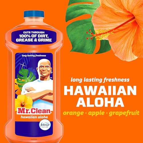 Mr. Clean All-Purpose Liquid Cleaner, Hawaiian Aloha Scent, 41oz