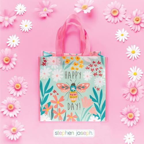 Stephen Joseph Medium Recycled Gift Bag for Kids - Eco-Friendly Party Bag