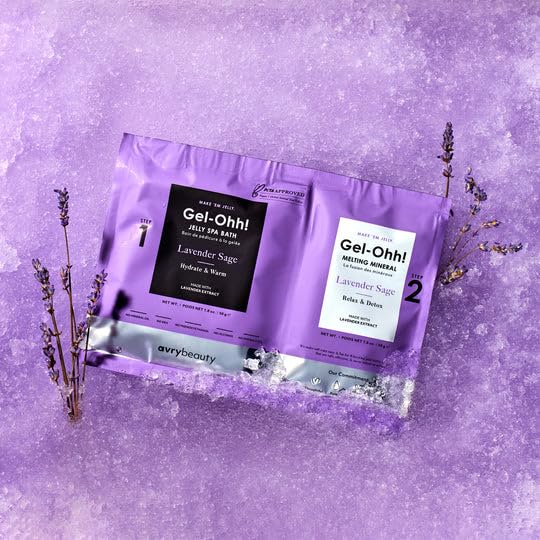 AvryBeauty Gel-Ohh Jelly Spa Lavender Foot Soak Treatment 1 ct