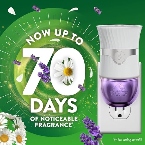 Air Wick Lavender & Chamomile Scented Oil Refill 0.67 Fl Oz (Pack of 2)