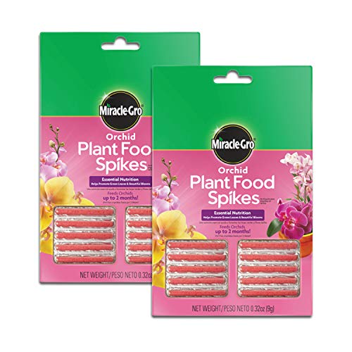 Miracle-Gro Orchid Plant Food Spikes, 2-Pack (20 Total Spikes)