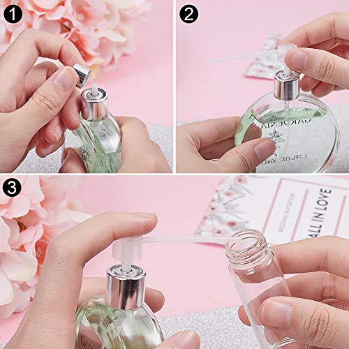 PH PandaHall 20pcs Perfume Refill Pump Dispenser for Travel Atomizer