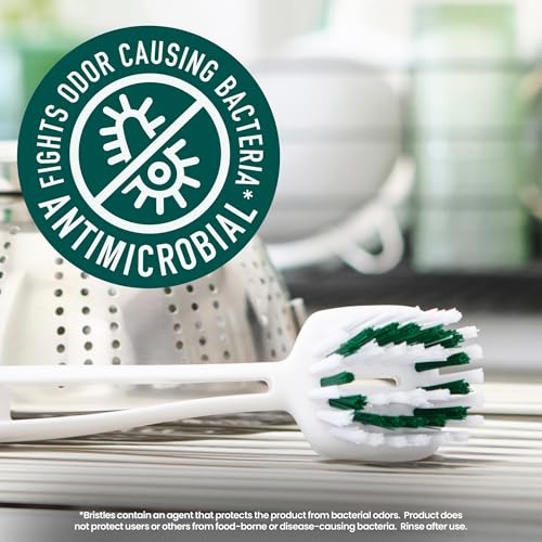 Scotch-Brite Dish Brush with Antimicrobial Bristles - 1 Count