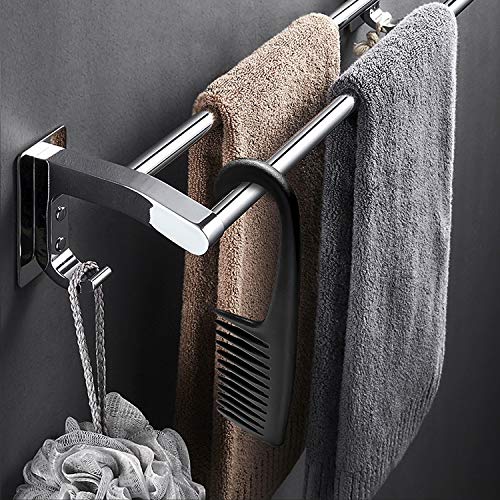 Wapodeai Wide Tooth Shower Comb with Hook for Curly and Wet Hair