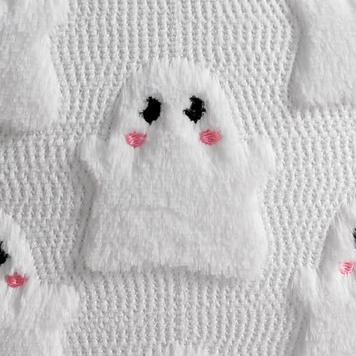Coddsmz White Elf Halloween Pillow Covers, 18x18 Plush Throw Cushion Set of 2
