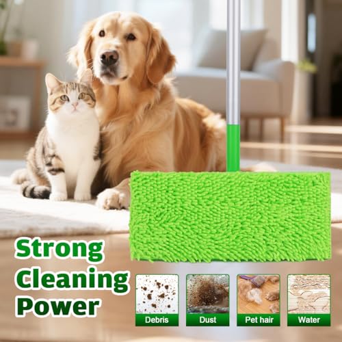 UNIMADE Reusable Microfiber Mop Pads for Swiffer Sweeper - 6 Pack