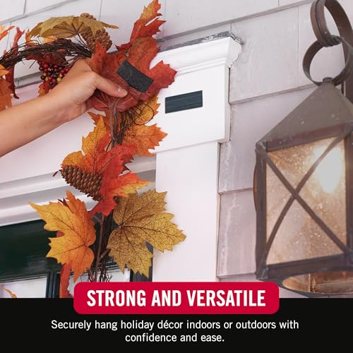 VELCRO Industrial Strength Adhesive Fasteners - Heavy Duty, 10 lbs Capacity, 2 Count