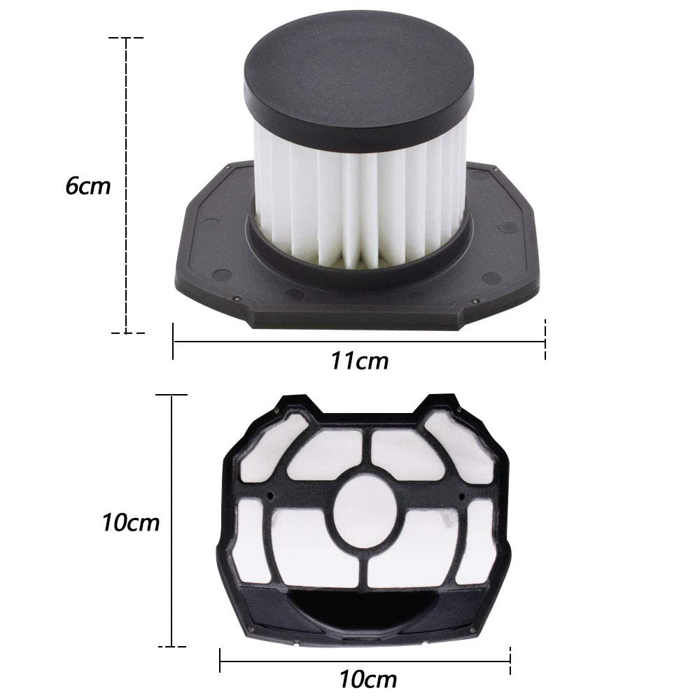 2 Pack Filter Replacement for Ryobi P718 313282002 18 Volt Strut Stick Vacuum Cleaner - Fit for P718K P7181 Part 313282001 A32SV02 Replacement Filter - Filter Assembly with Pre-Screen