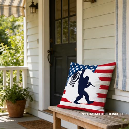 Sasquatch Throw Pillow Cover for RV Life - Bigfoot Decor