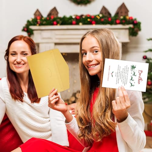 Humorous Christmas Card for Brother - Perfect Holiday Gift