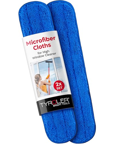 Tyroler Pack of 2 Microfiber Cloths for High Window Cleaning - Bright Tools