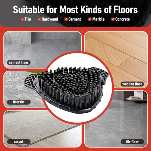 Large Spin Mop Scrub Brush Head Replacement for O-Cedar EasyWring 1-Tank