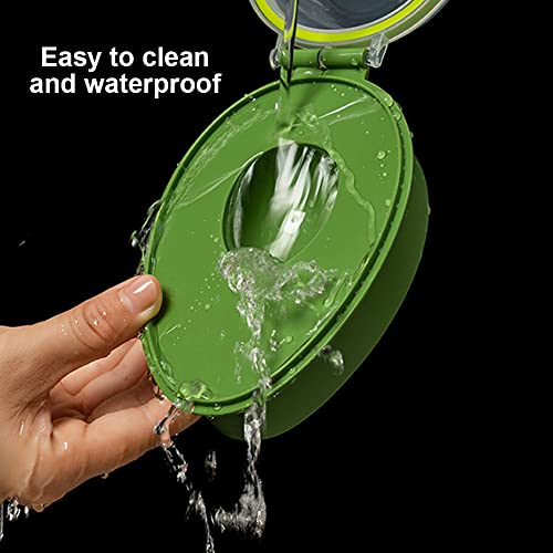 Avocado Saver Container – Green Airtight Storage with Silicone Seal