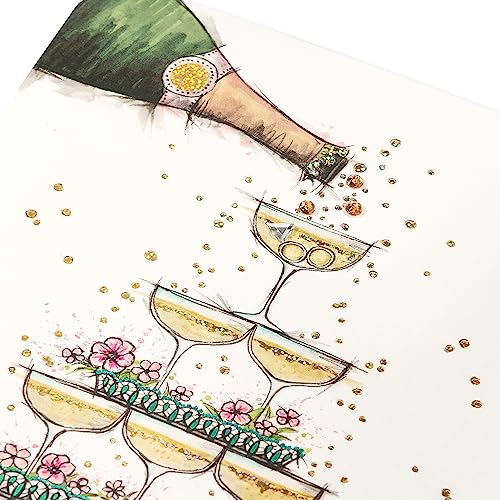 Papyrus Wedding Card - Overflowing with Love, Bella Pilar Design