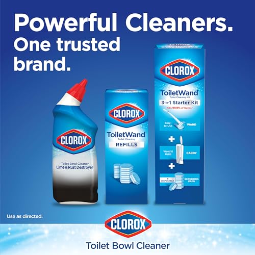 Clorox Toilet Bowl Cleaner - Lime & Rust Destroyer, 24 oz