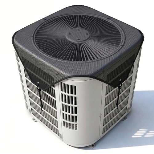 Moorrlii Waterproof AC Cover for 36'' x 36'' Outside Unit with Zipper & Air Vents
