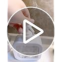 10oz Refillable Soap Dispenser - Leak-Proof PET Plastic - Black
