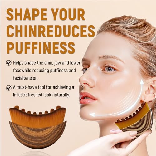 Sprsum Lymphatic Contour Face Brush & Soft Drainage Massager