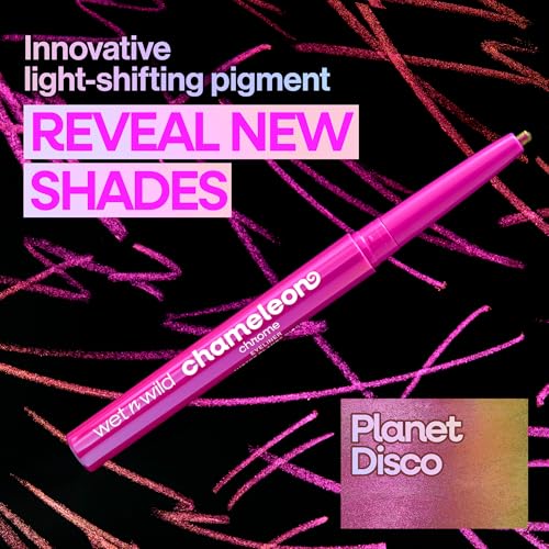 wet n wild Chameleon Chrome Eyeliner - Waterproof Multichrome Planet Disco