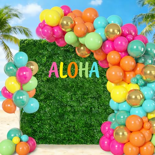 72pcs Tropical Balloon Set - 12" Latex Balloons for Parties