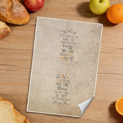 Good Friends Are Like Stars Decorative Kitchen Towel - Gifts Towels-f
