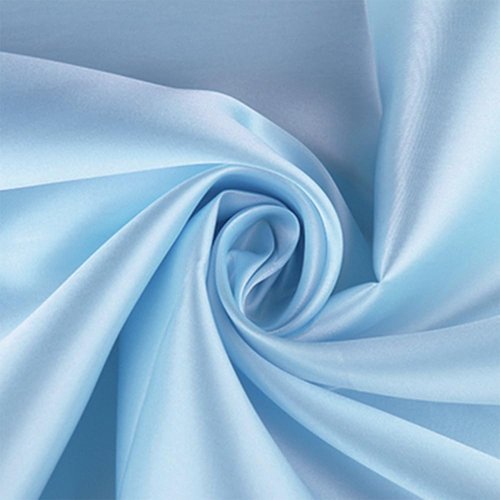 50 Baby Blue Satin Chair Sashes by [Brand Name] - Elegant 7x108 Inch Bows for Weddings & Parties
