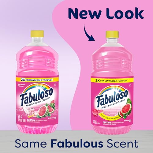 Fabuloso 2X Multi-Purpose Cleaner, Watermelon Scent, 56 fl oz
