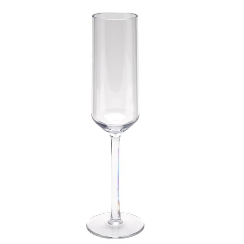 G.E.T. SW-1462-CL Clear 6oz. Champagne Glass Tritan Via Collection (Pack of 12)