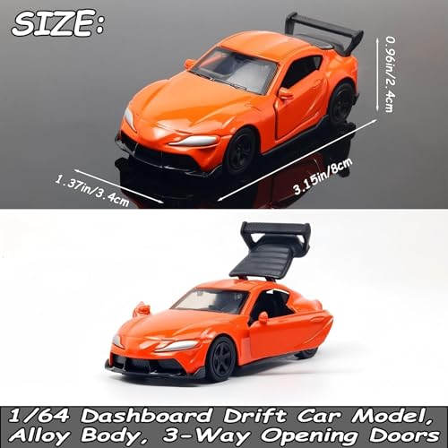 Interactive Drift Mini Car Model Ornament for Dashboard - YimiBloss