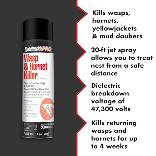 SpectracidePRO Wasp & Hornet Killer Spray, 18 Oz - Pack of 1