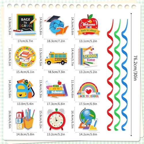 Back to School Banner Set - Welcome Classroom Decorations