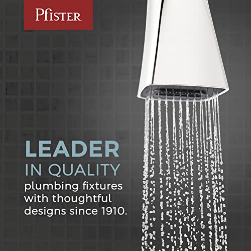 Pfister HydroFuse Handheld Shower Head, Hose Included, 6-Function, 2.5 GPM, Spot Defense Brushed Nickel Finish, 016HF01GS