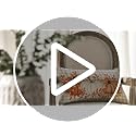 Fall Pumpkin Plaid Throw Pillow Cover - 12x20 Inch Seasonal Decor