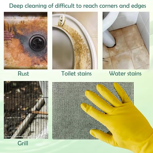 10 Pcs Toilet Cleaning Screens for Hard Water - 5.5 x 4 Inch