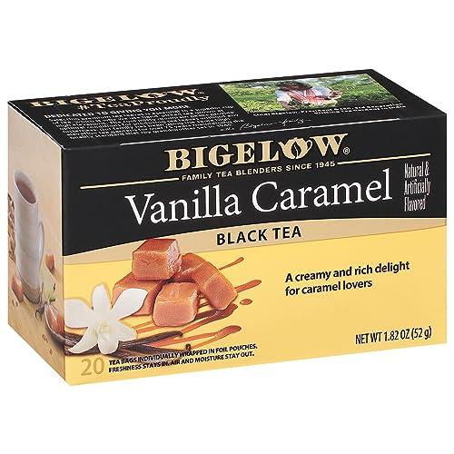 Bigelow Vanilla Caramel Black Tea - 120 Individually Wrapped Bags