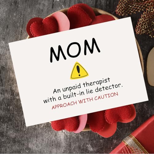 Funny Mom Birthday Card | Humorous Gift for Mother's Day