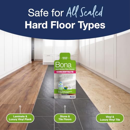 Bona Multi-Surface Floor Cleaner Concentrate - 4-Pack Pouches