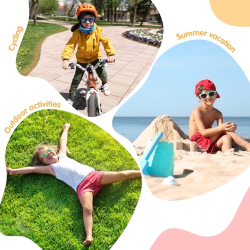 3/6/12/24pcs Kids Sunglasses Set, Toddler Sunglasses, for Outdoor