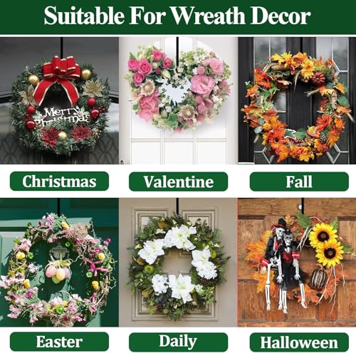 Adjustable Wreath Hanger for Front Door, 15-25 Inch, 20 lb Capacity