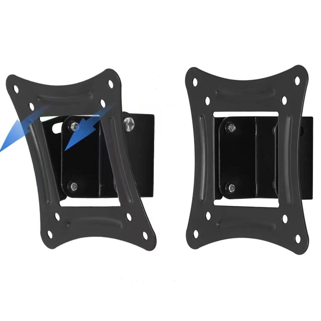 Tilting TV Wall Mount Monitor Wall Mount Camper 14-24 Inch LED LCD Small Monitor Bracket with Screw