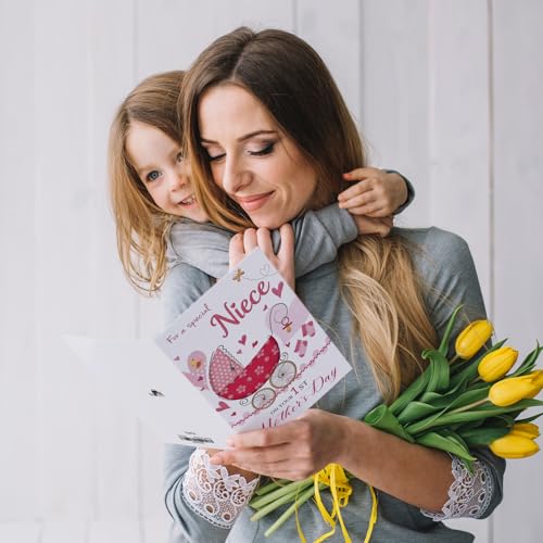 First Mother's Day Card for Niece | Heartfelt Gift from Aunt & Uncle