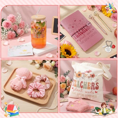 Teacher Appreciation Gift Box Set with Tote, Notebook, Pens & More - Teacher's Day