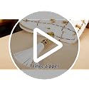 Light Pink Travel Jewelry Case with Tassel Zipper & 6 Layers