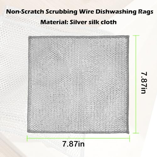 12 PCS Non-Scratch Microfiber Dishcloths for Kitchen Cleaning